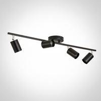 Evanna Ceiling Light, Aluminum, Acrylic, GU10 Base