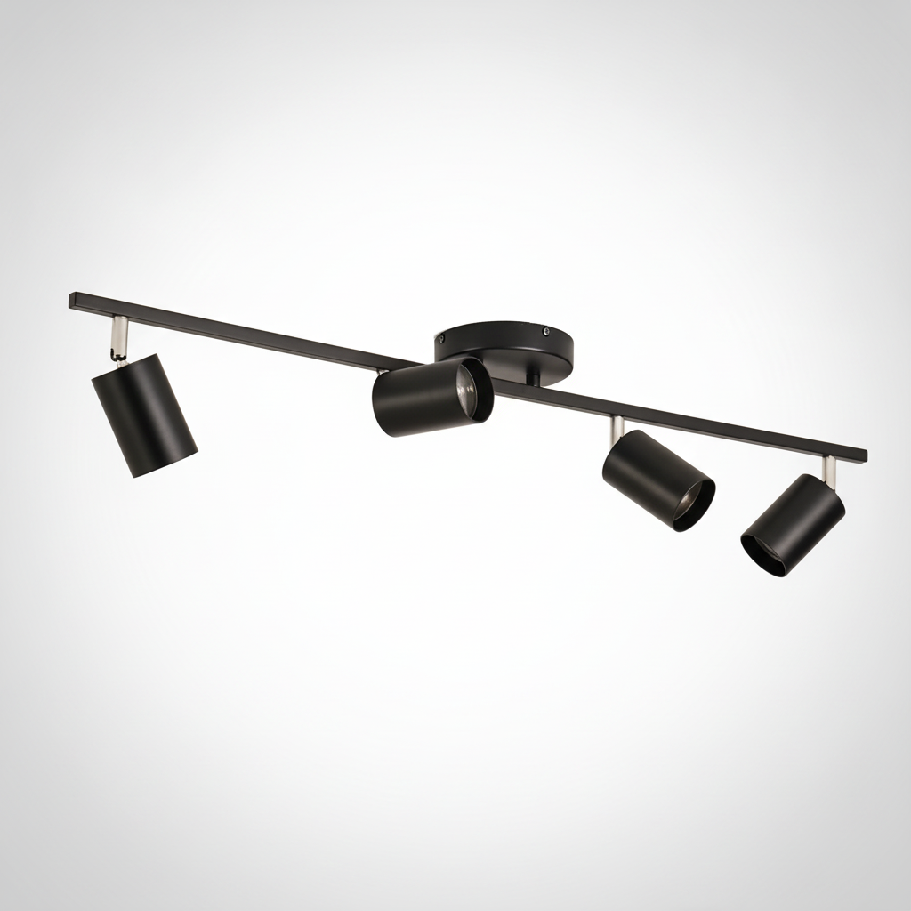 Evanna Ceiling Light, Aluminum, Acrylic, GU10 Base