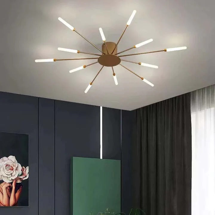 Plafonnier Feux d'Artifice Design Artistique