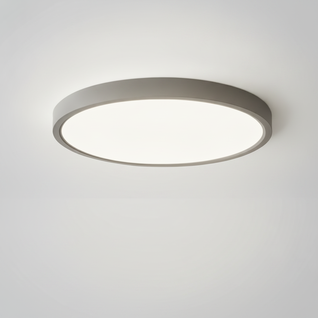 Flush Mount Ceiling Light Round Thin Acrylic