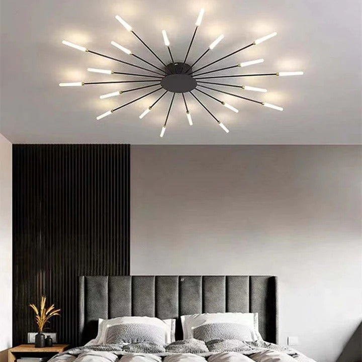 Plafonnier Feux d'Artifice Design Artistique