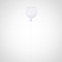 Balloon Flush Mount Ceiling Light Metal Polymer, E26 E27 Base