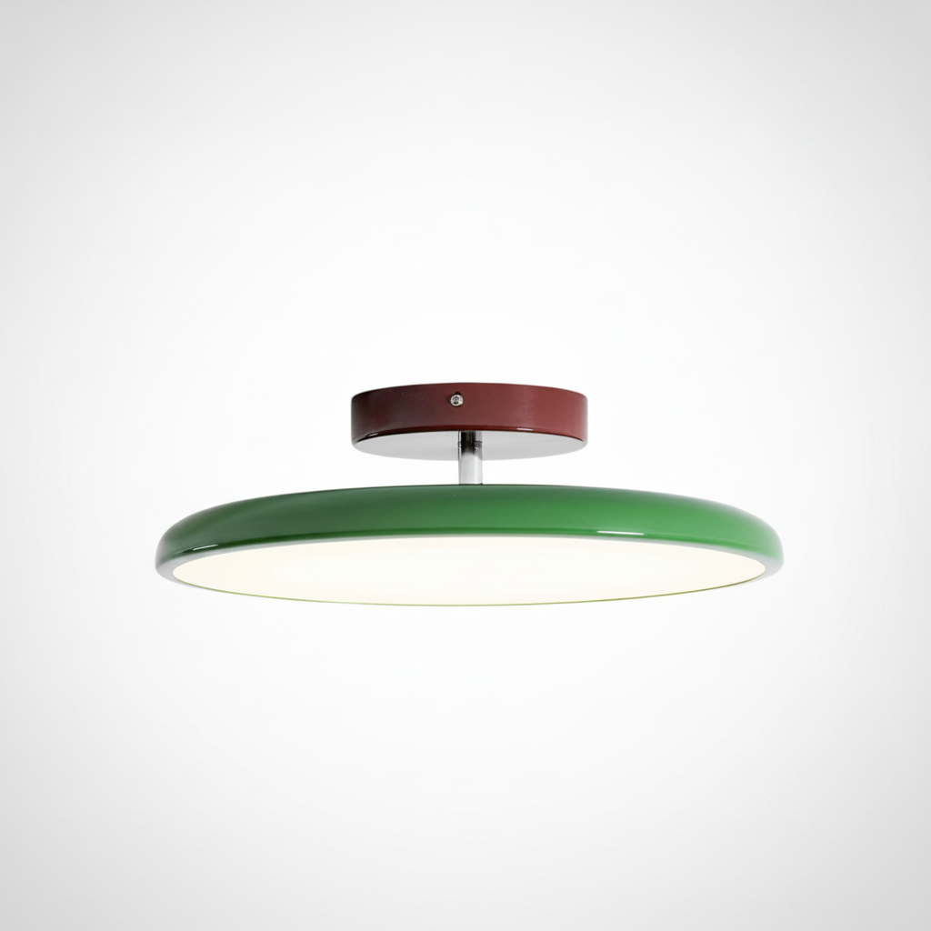 Adjustable Ceiling Lamp Metal Frame Acrylic Shade, Integrated LED