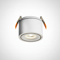 Recessed LED Downlight Modern Industrial Aluminum Acrylic Ember