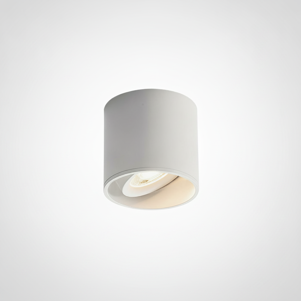 Flush Mount Ceiling Light Aluminum Acrylic Lens, Integrated LED