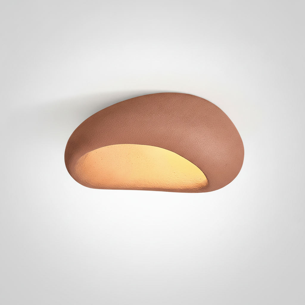 Celestia Cloud Ceiling Light, Metal, E26 Base