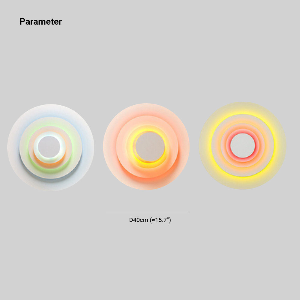 Applique Murale Ronde Design Moderne