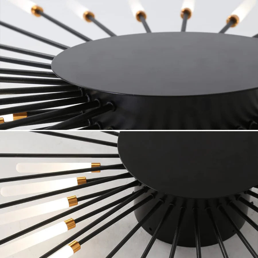 Plafonnier Feux d'Artifice Design Artistique
