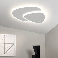 Plafonnier LED Triangle Moderne Blanc