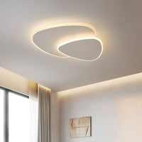 Plafonnier LED Triangle Moderne Blanc