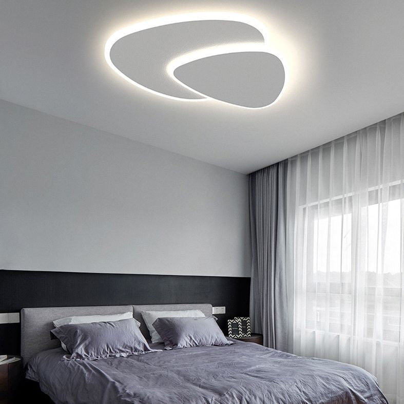 Plafonnier LED Triangle Moderne Blanc