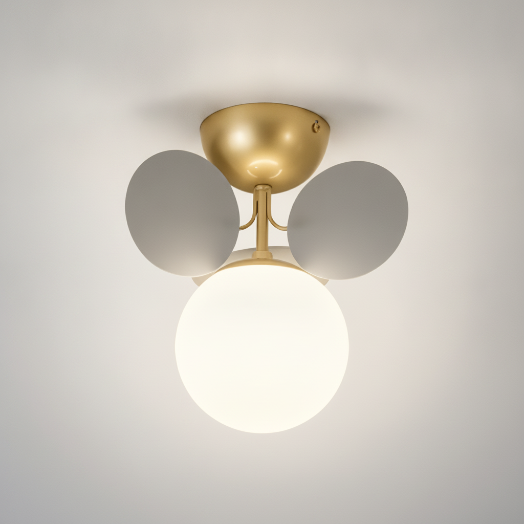 Plafonnier Rond Macaron Ludique