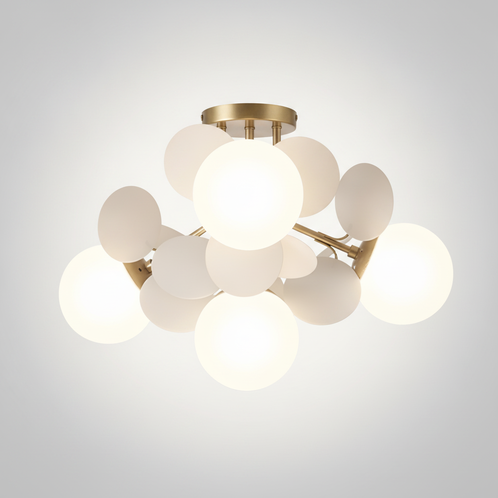Plafonnier Rond Macaron Ludique