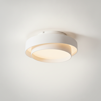 Plafonnier Cylindre Double Couche Moderne