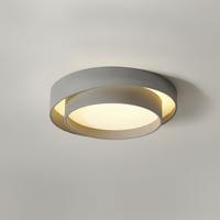 Plafonnier Cylindre Double Couche Moderne