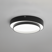 Plafonnier Cylindre Double Couche Moderne
