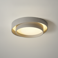 Plafonnier Cylindre Double Couche Moderne