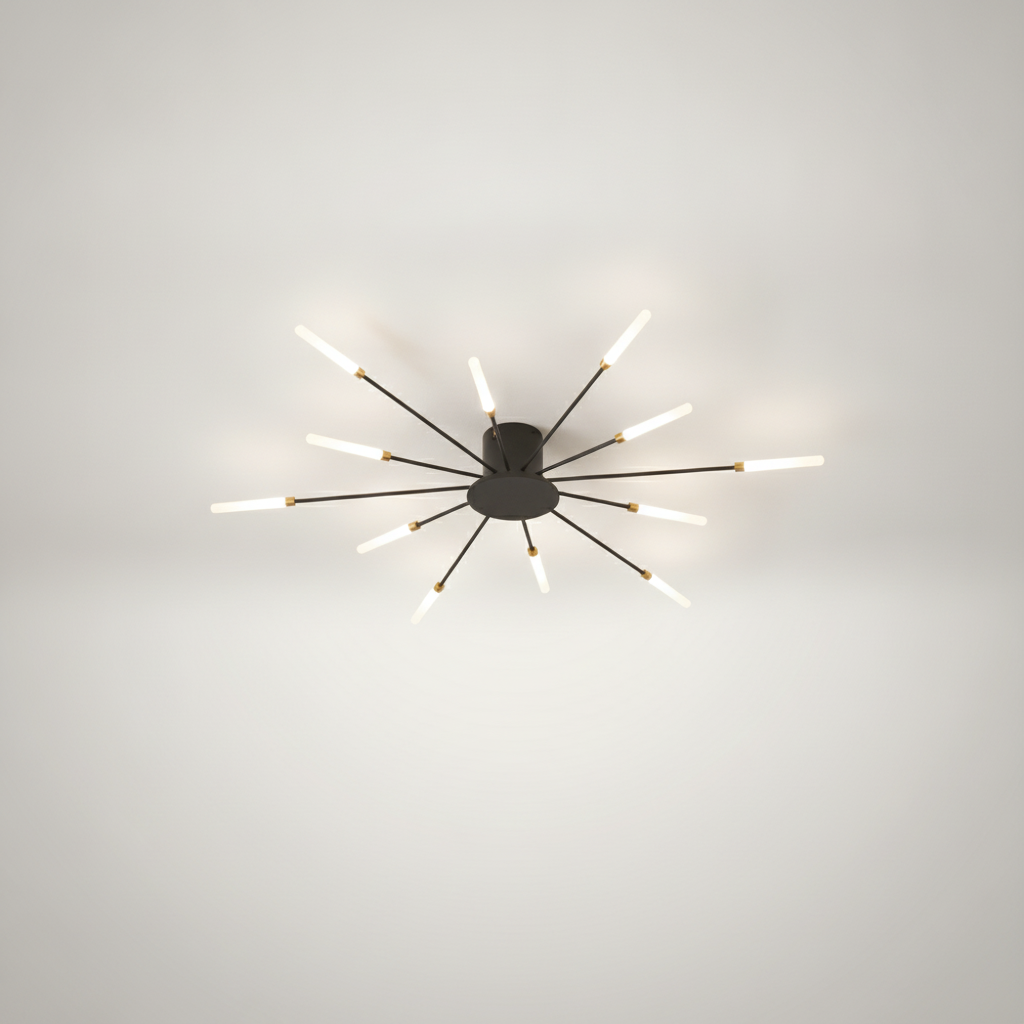 Plafonnier Feux d'Artifice Design Artistique