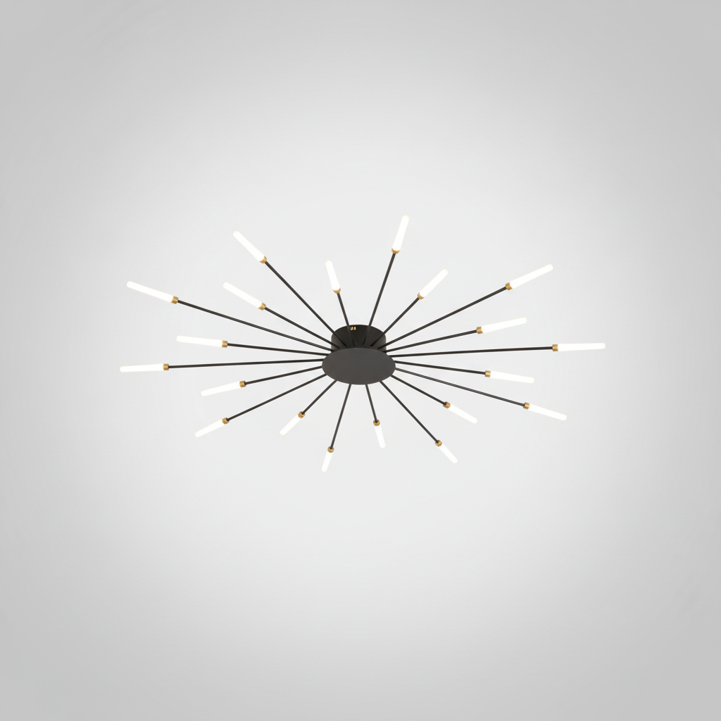 Plafonnier Feux d'Artifice Design Artistique