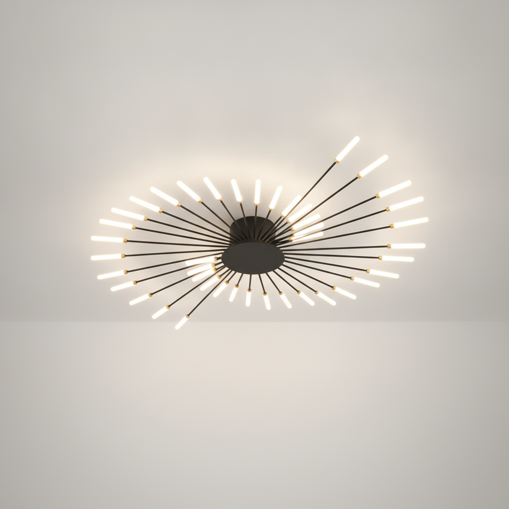 Plafonnier Feux d'Artifice Design Artistique