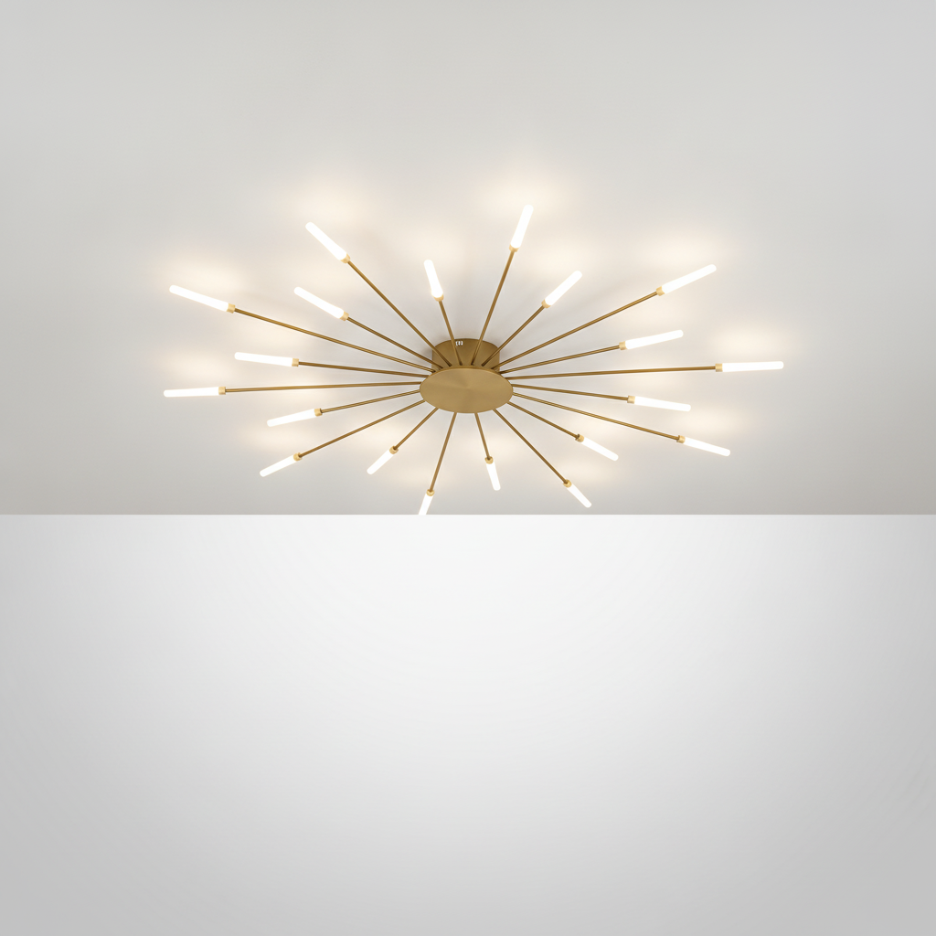 Plafonnier Feux d'Artifice Design Artistique