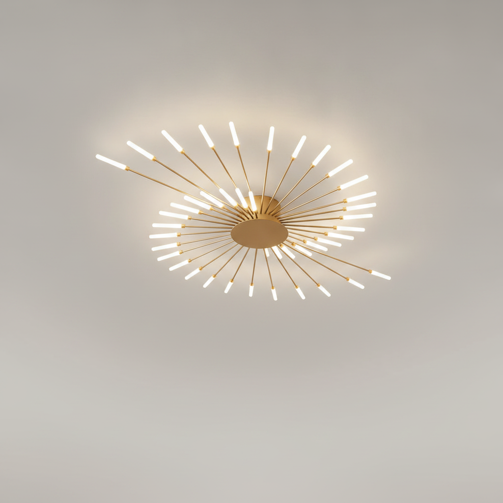 Plafonnier Feux d'Artifice Design Artistique