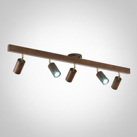 Plafonnier Spot Orientable en Bois