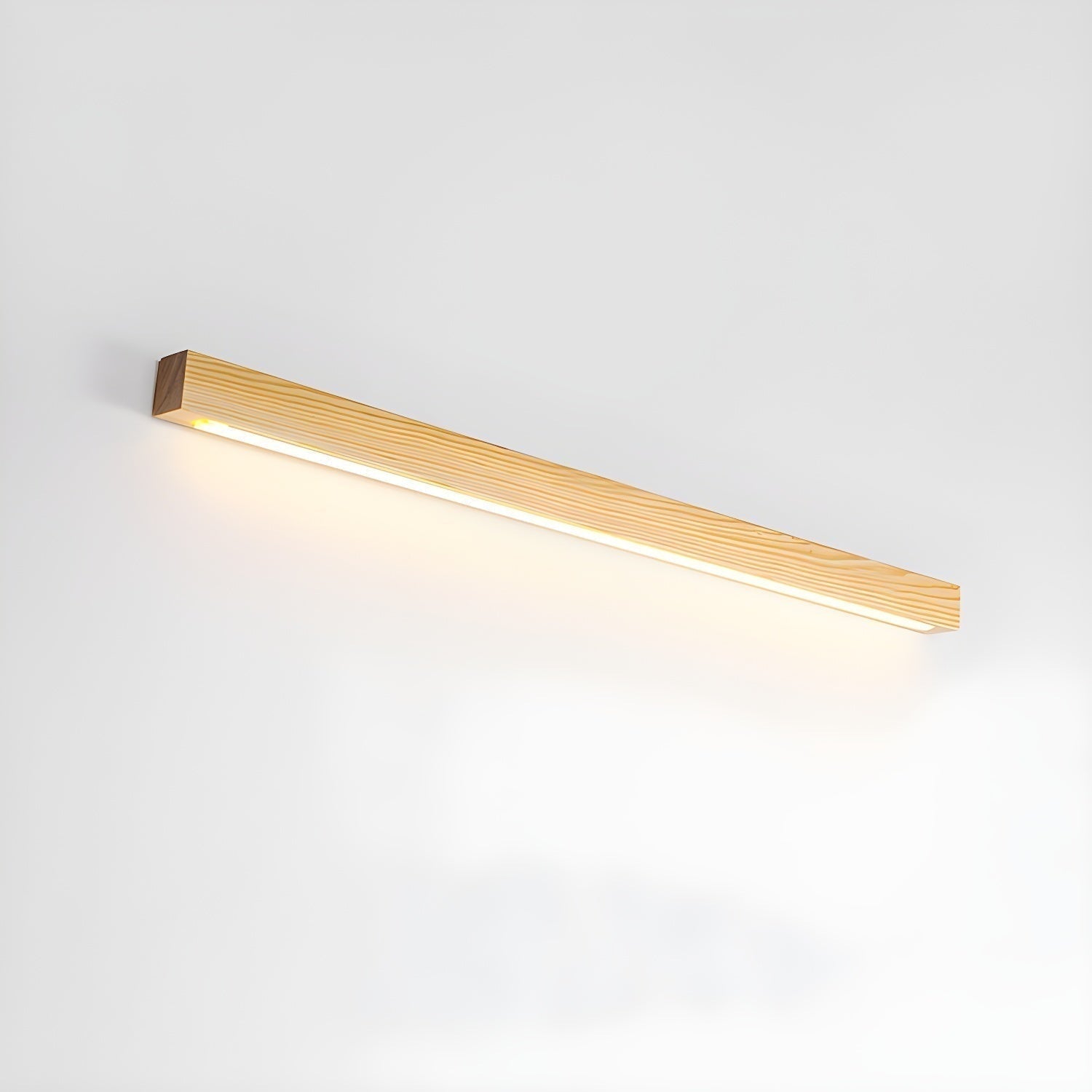 Applique Murale Linéaire en Bois